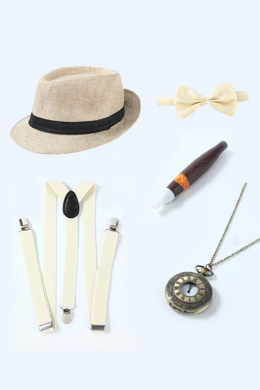 Ensemble d'accessoires ivoire pour hommes des années 1920