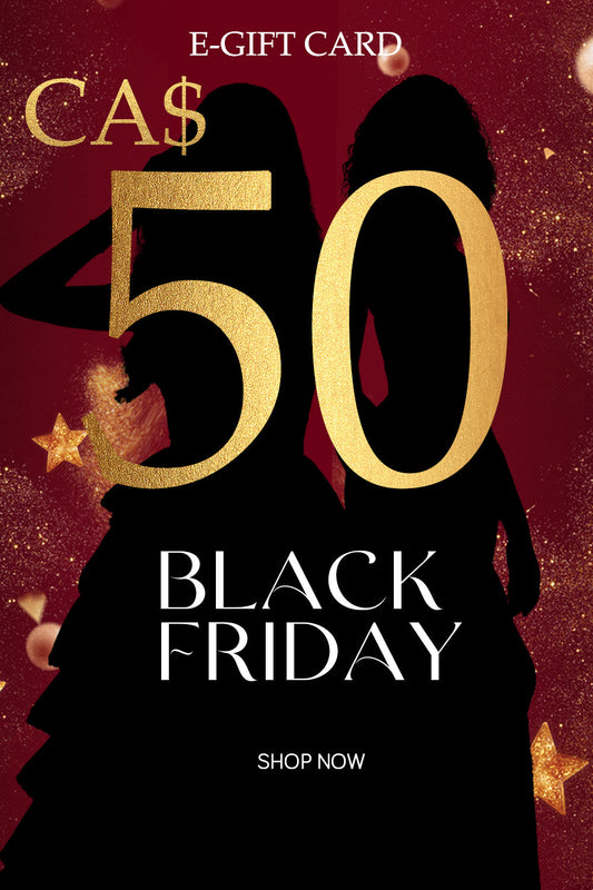 CARTE CADEAU ÉLECTRONIQUE - Black Friday