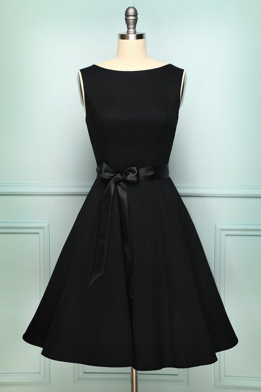 Robe swing noire vintage