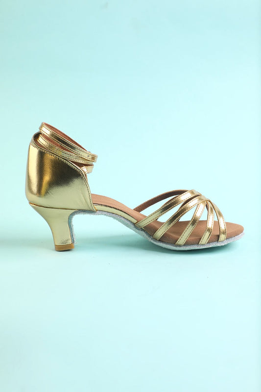 Sandales dorées pour femme
