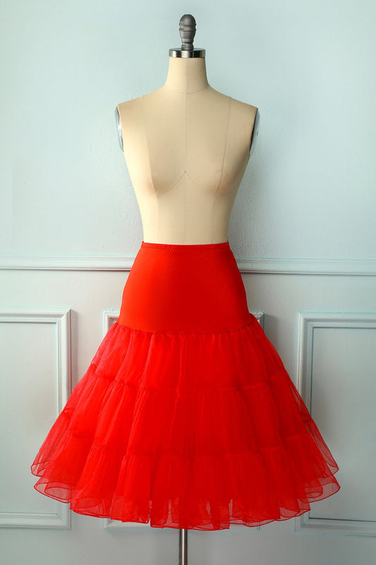 Jupon tutu rouge