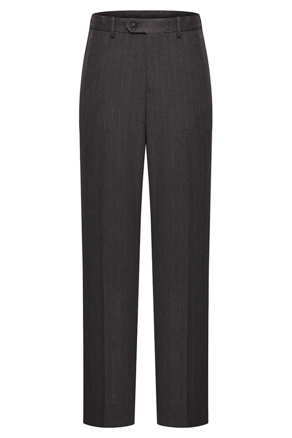 Costumes 3 Pièces Café Simple Boutonnage Col Pointe pour Homme