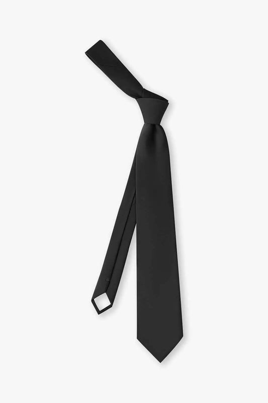 Corbata negra de hombre para fiesta