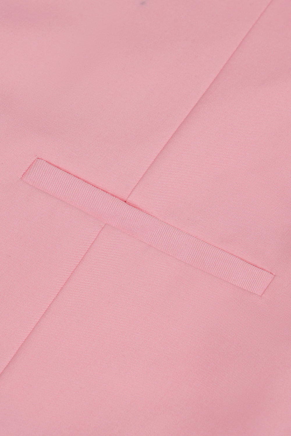 Gilet de costume homme rose simple boutonnage à revers châle