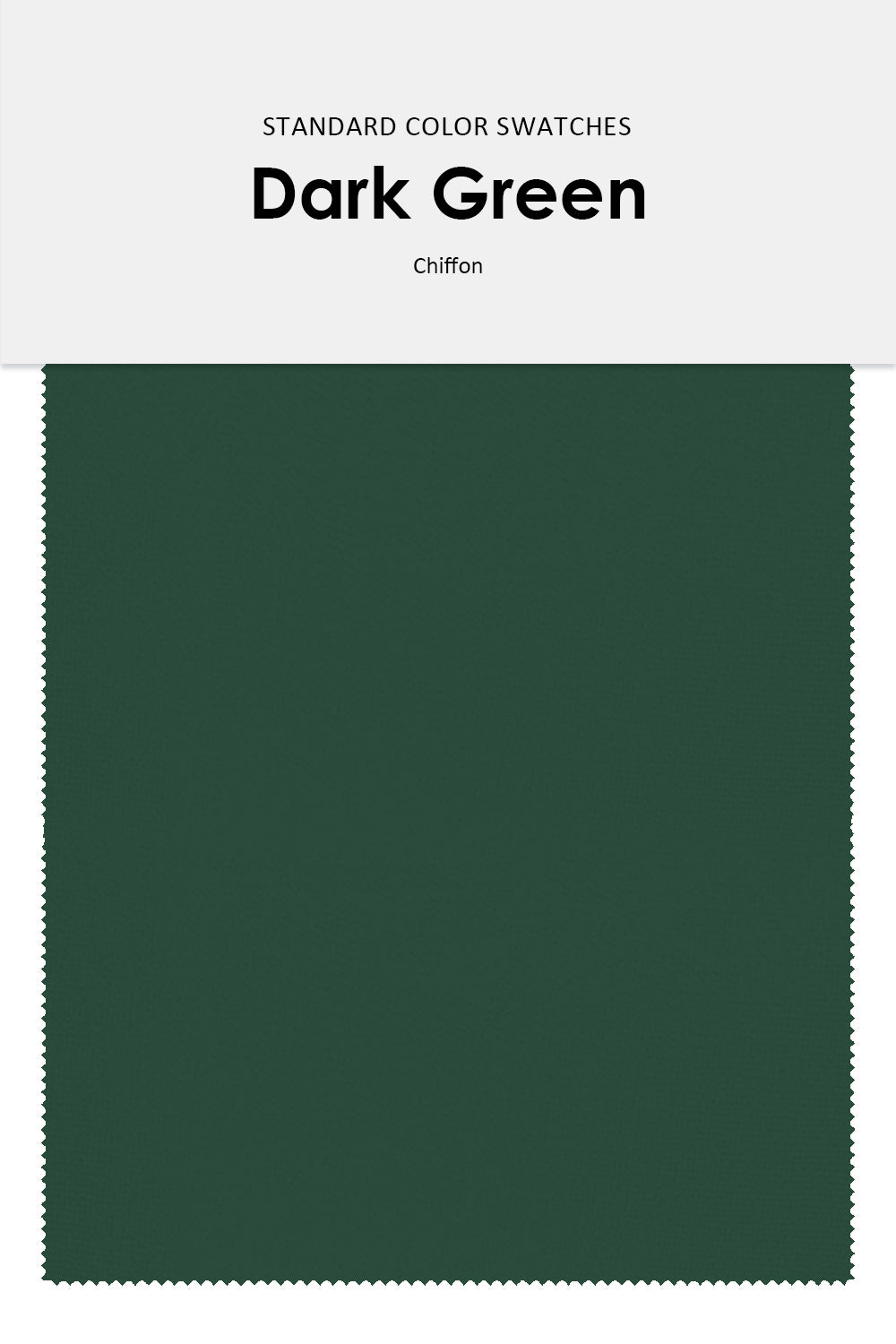 New Dress Chiffon Fabric Color Swatches