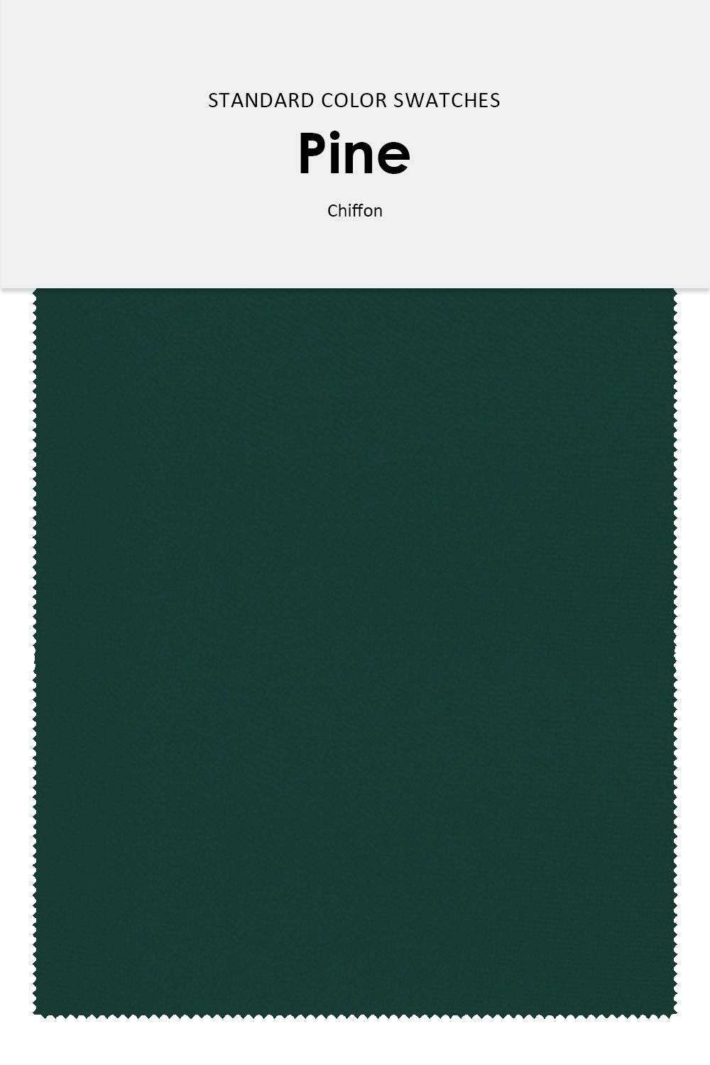New Dress Chiffon Fabric Color Swatches
