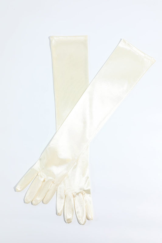 Gants de soirée blancs des années 1920