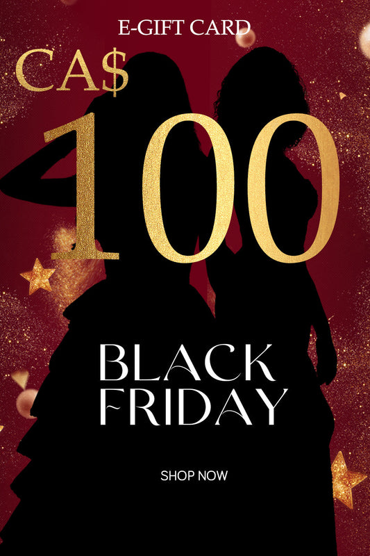 CARTE CADEAU ÉLECTRONIQUE - Black Friday